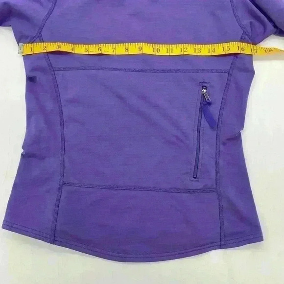 Patagonia Women’s 1/4 Zip Pullover Purple Size Small - Picture 10 of 11